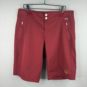 Maloja Burgundy Men’s Cycling Shorts